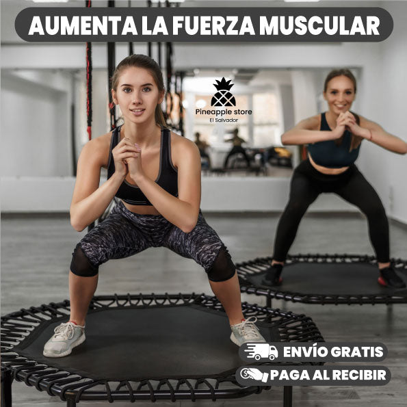 TRAMPOLIN FITNESS: EJERCICIO DE REBOTE CON SEGURIDAD