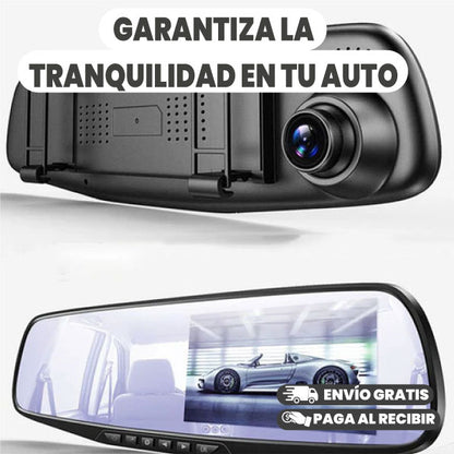 ESPEJO RETROVISOR CON CÁMARA DVR