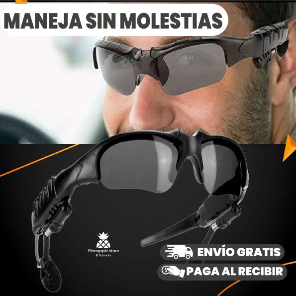 LENTES DE SOL CON AUDÍFONOS BLUETOOTH MANOS LIBRES