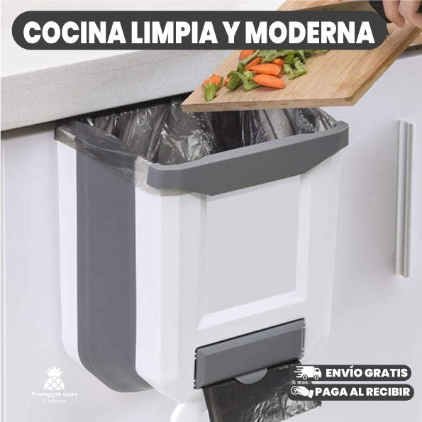 BASURERO PLEGABLE  DE COCINA