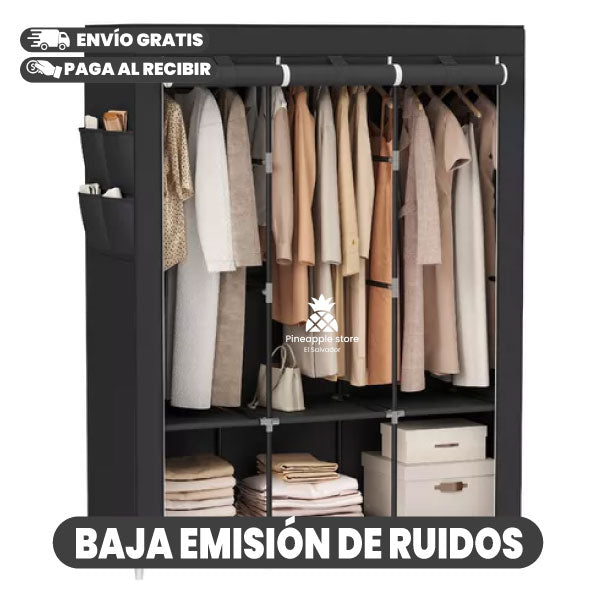 CLOSET METALICO 5 NIVELES + FORRO