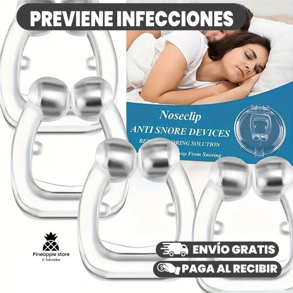 CLIP MAGNÉTICO ANTIRRONQUIDOS NASAL