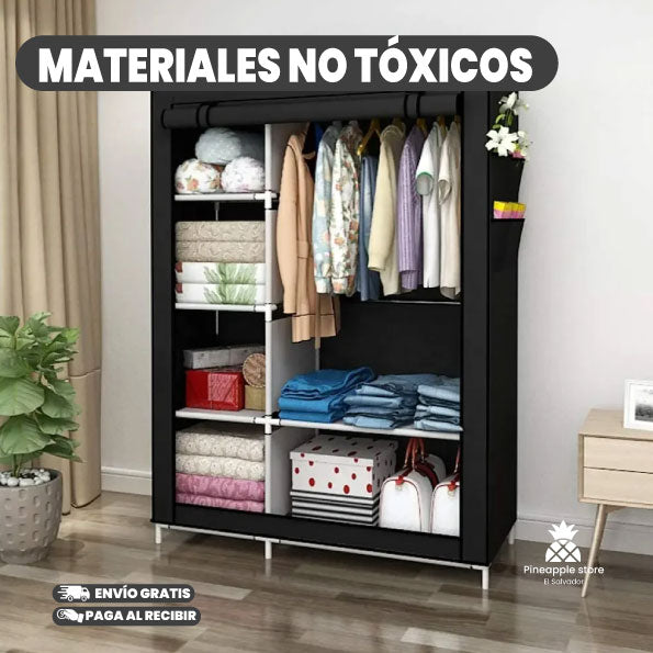 CLOSET METALICO 5 NIVELES + FORRO