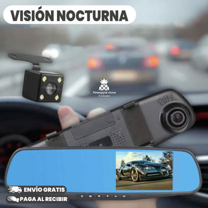 ESPEJO RETROVISOR CON CÁMARA DVR