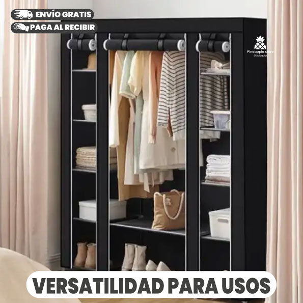 CLOSET METALICO 5 NIVELES + FORRO