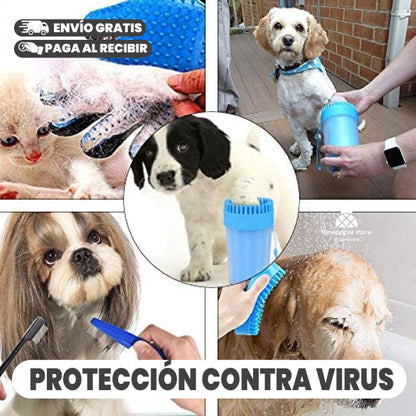 LIMPIADOR DE PATAS PARA PERROS