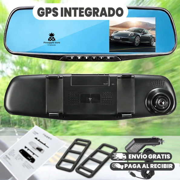 ESPEJO RETROVISOR CON CÁMARA DVR