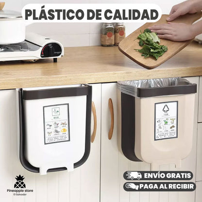 BASURERO PLEGABLE  DE COCINA