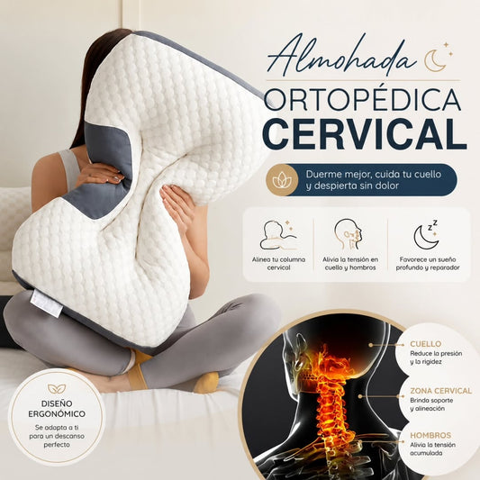 2x1 Almohada Ortopédica Cervical - OrthoSleep™