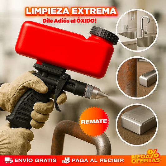 Pistola de Arena Neumática