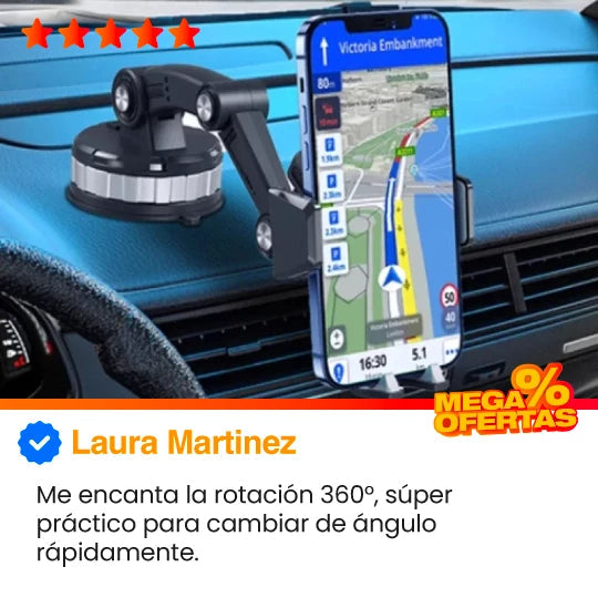 Soporte Celular Giratorio Premium
