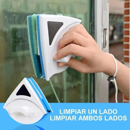 Limpiador de Vidrios Magnético de Doble Cara - Eco Glass