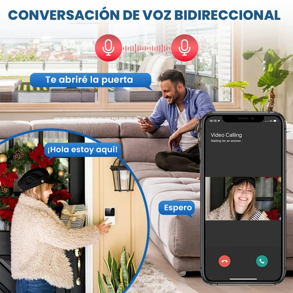 Timbre Cámara Mini Wifi