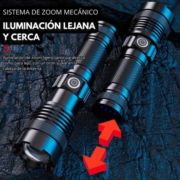 FlareX Pro Linterna táctica Ultra